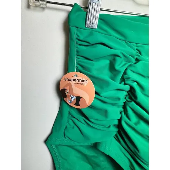 Brand New Shapermint Essentials Women's Medium Green Shaping Bottom Shapewear - Picture 3 of 12